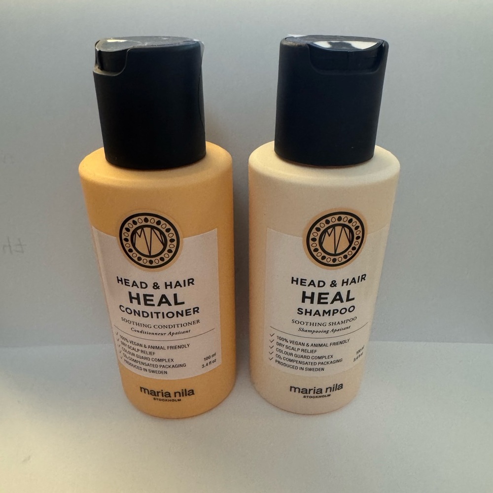 Head & Hair Heal Shampoo and Conditioner Set - Maria Nila BRAND NEW